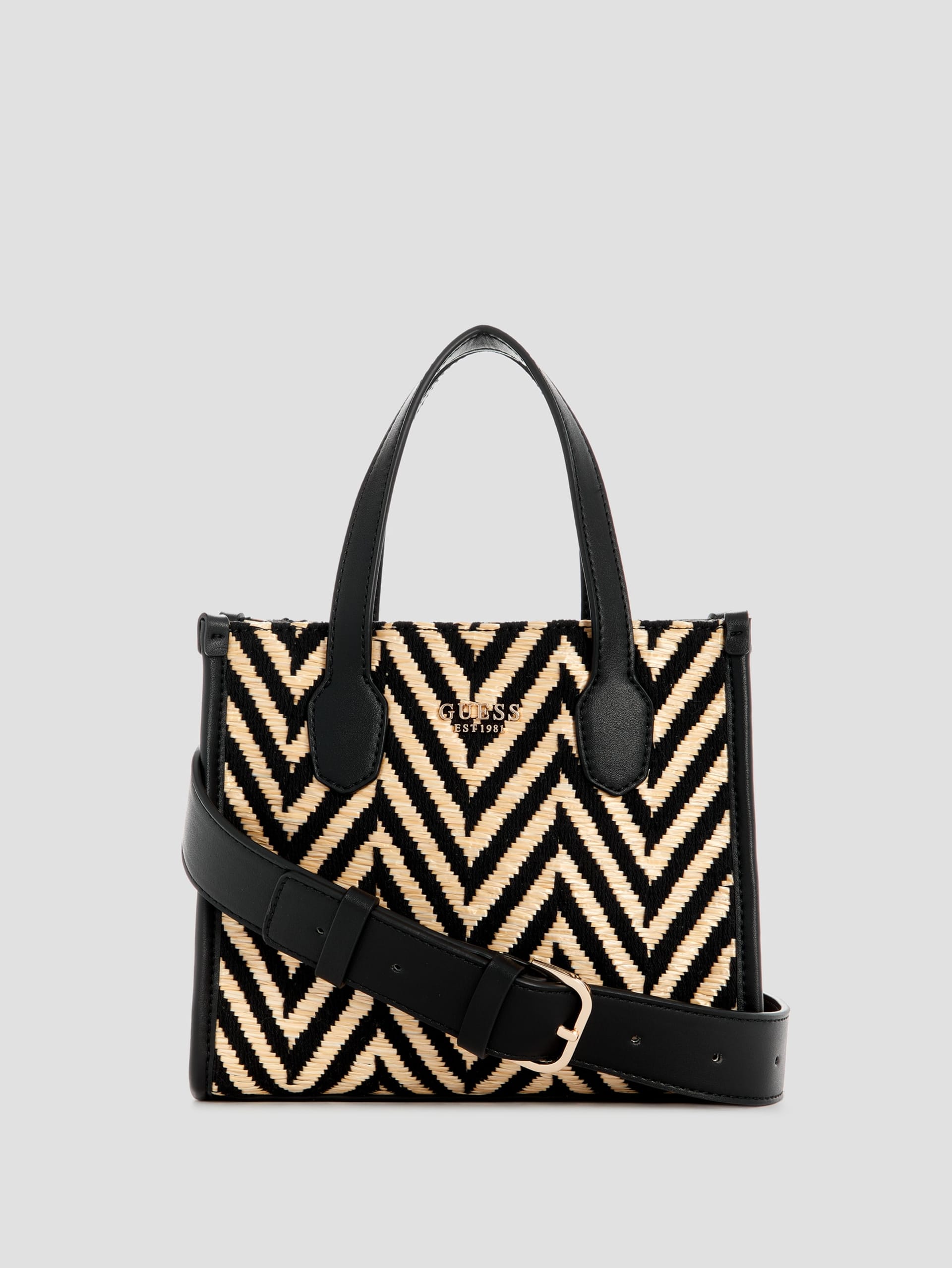 Bolsa pequena Silvana Chevron