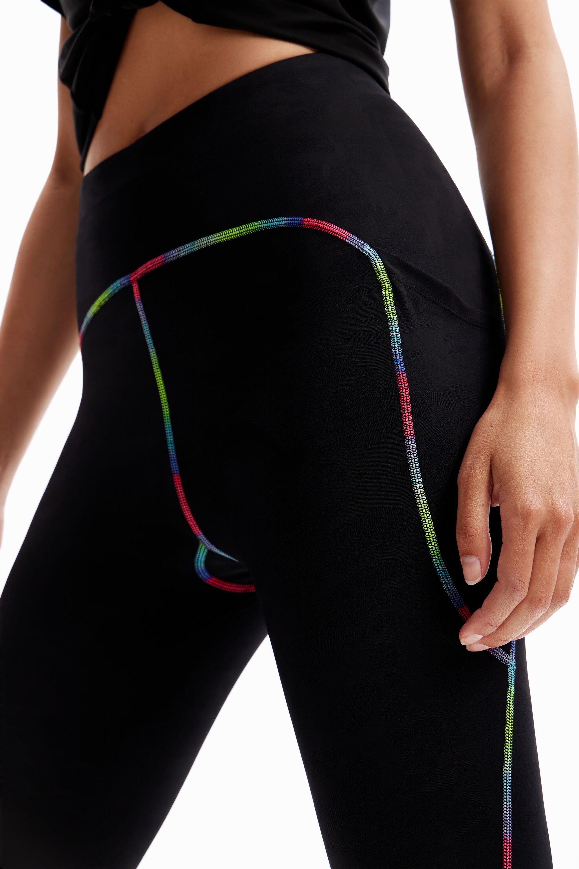 Legging sport contraste