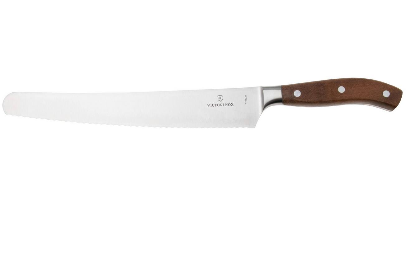 Victorinox Grand Maître Bread and Pastry Knife 7.7430.26G, esdoornhout, broodmes, 26 cm