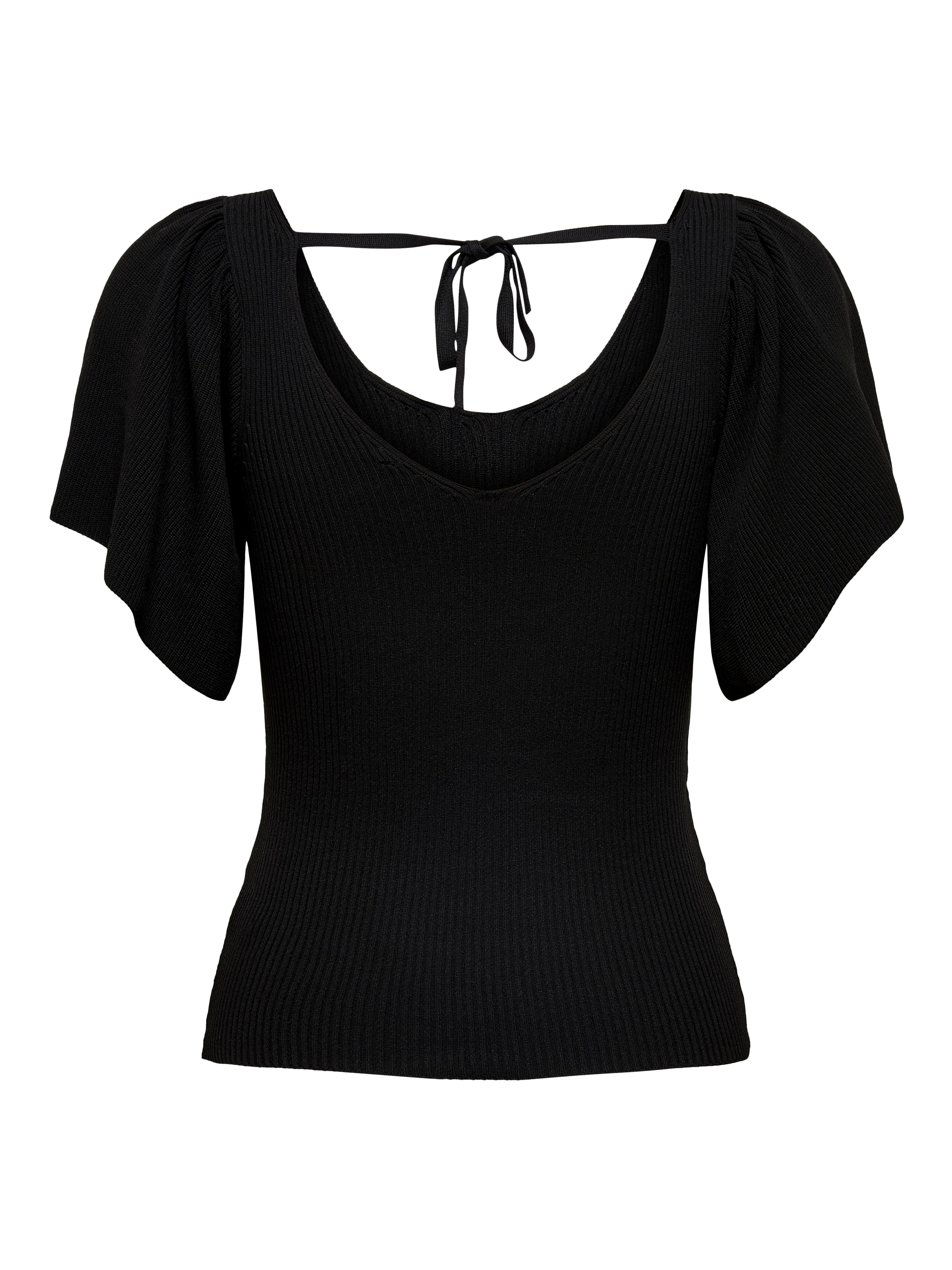 ONLLEELO Gestricktes Oberteil Black