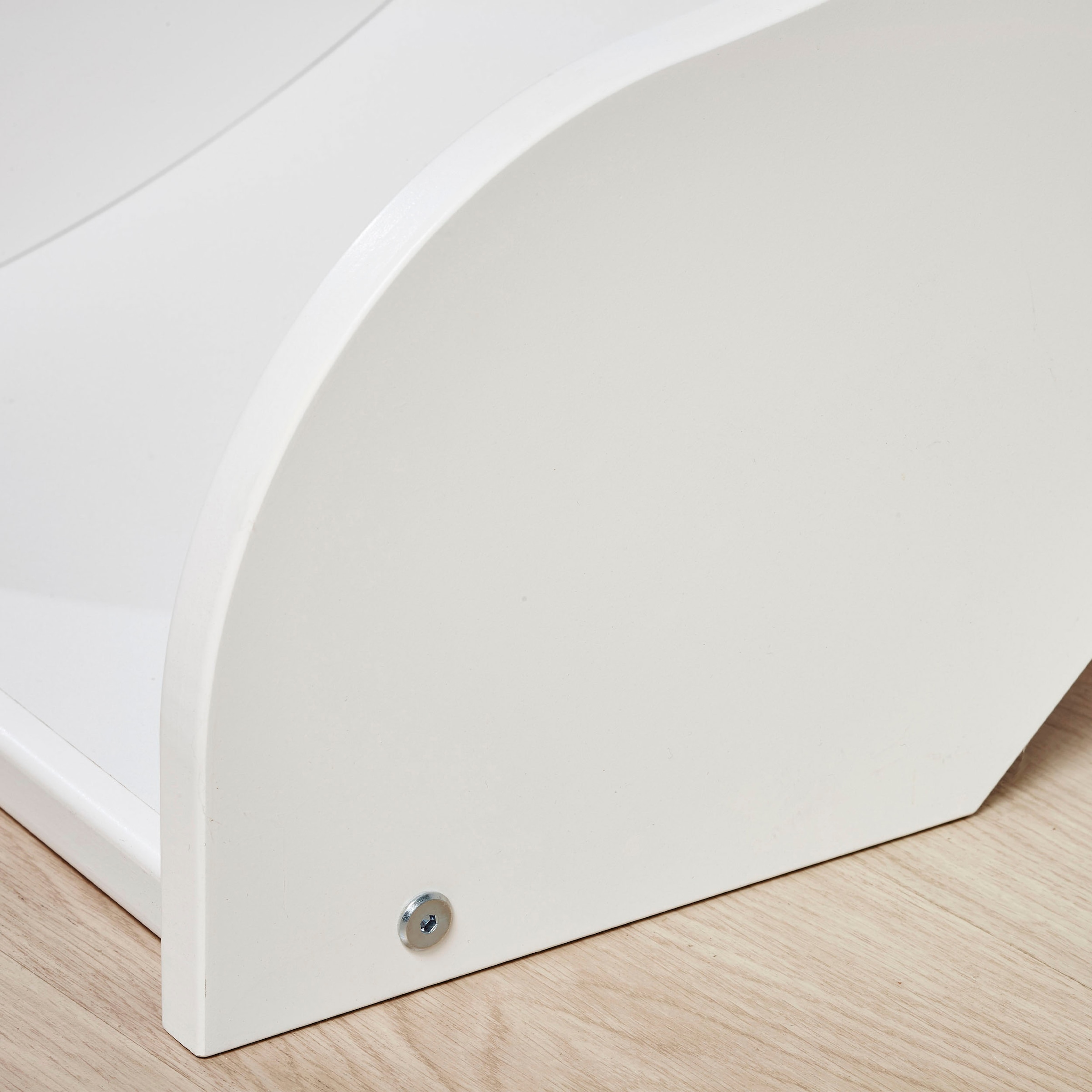Hoppekids Hochbett »«Winter Wonderland»« Set,  70x160 mit Rutsche, Vorhang & Matratze