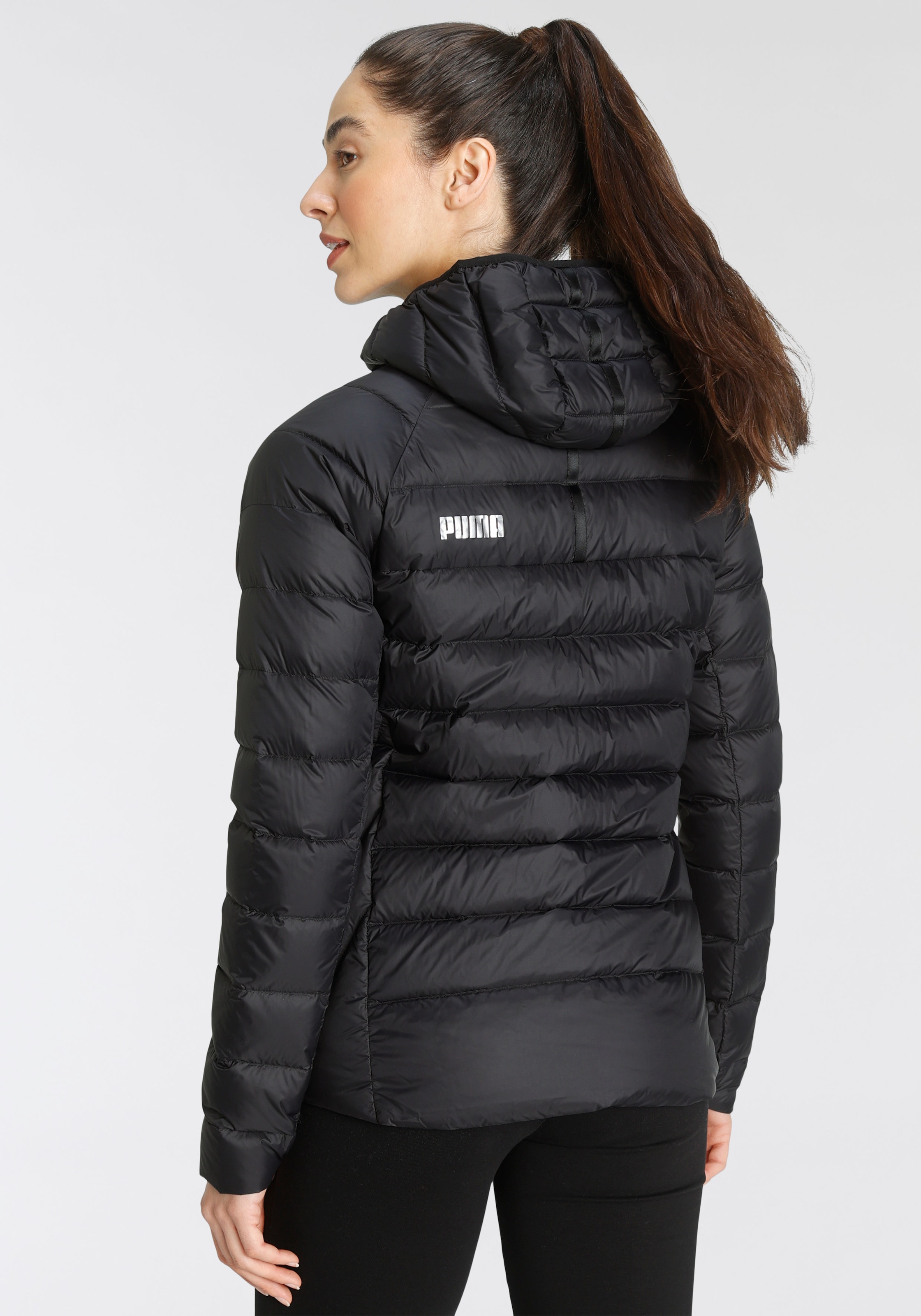 PUMA Daunenjacke »PACKLITE HOODED DOWN JACKET« mit Kapuze Winterjacke Damen