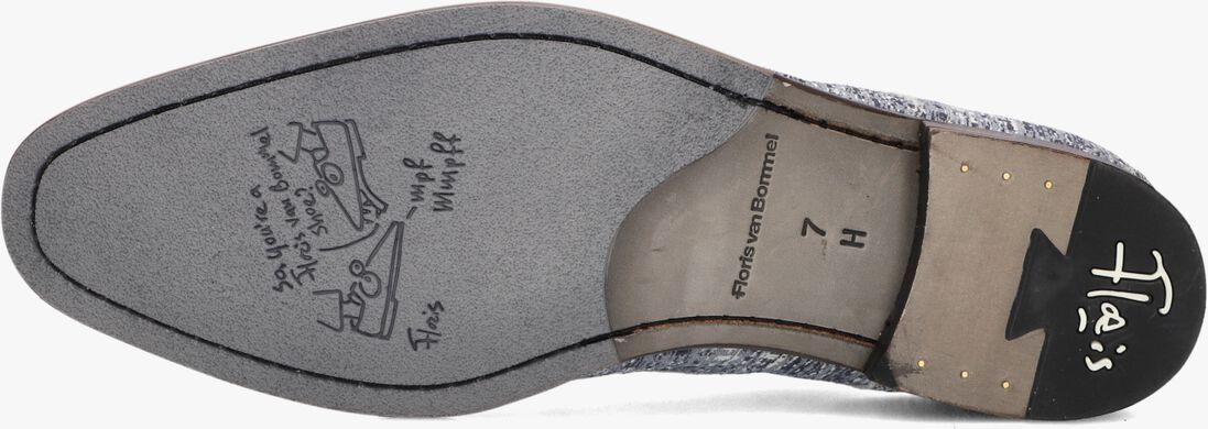grijze floris van bommel nette schoenen sfm-30316 de draver