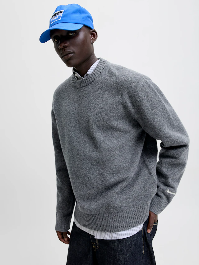 Jack & Jones Strickpullover »JORNORREBRO KNIT CREW NECK SN«