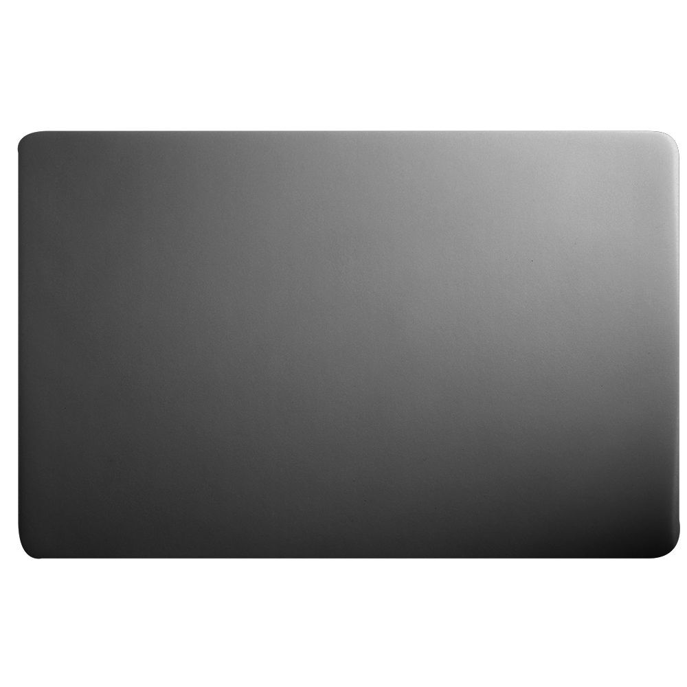 Set de table plastique gris uni 43,5x28,5cm