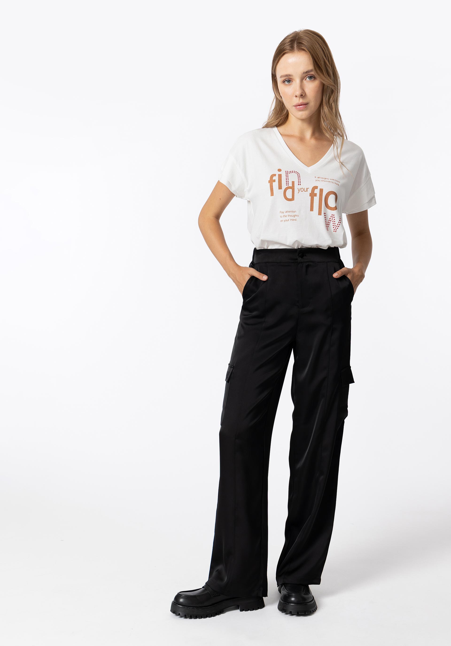T-shirt com Mensagem e Aplicações