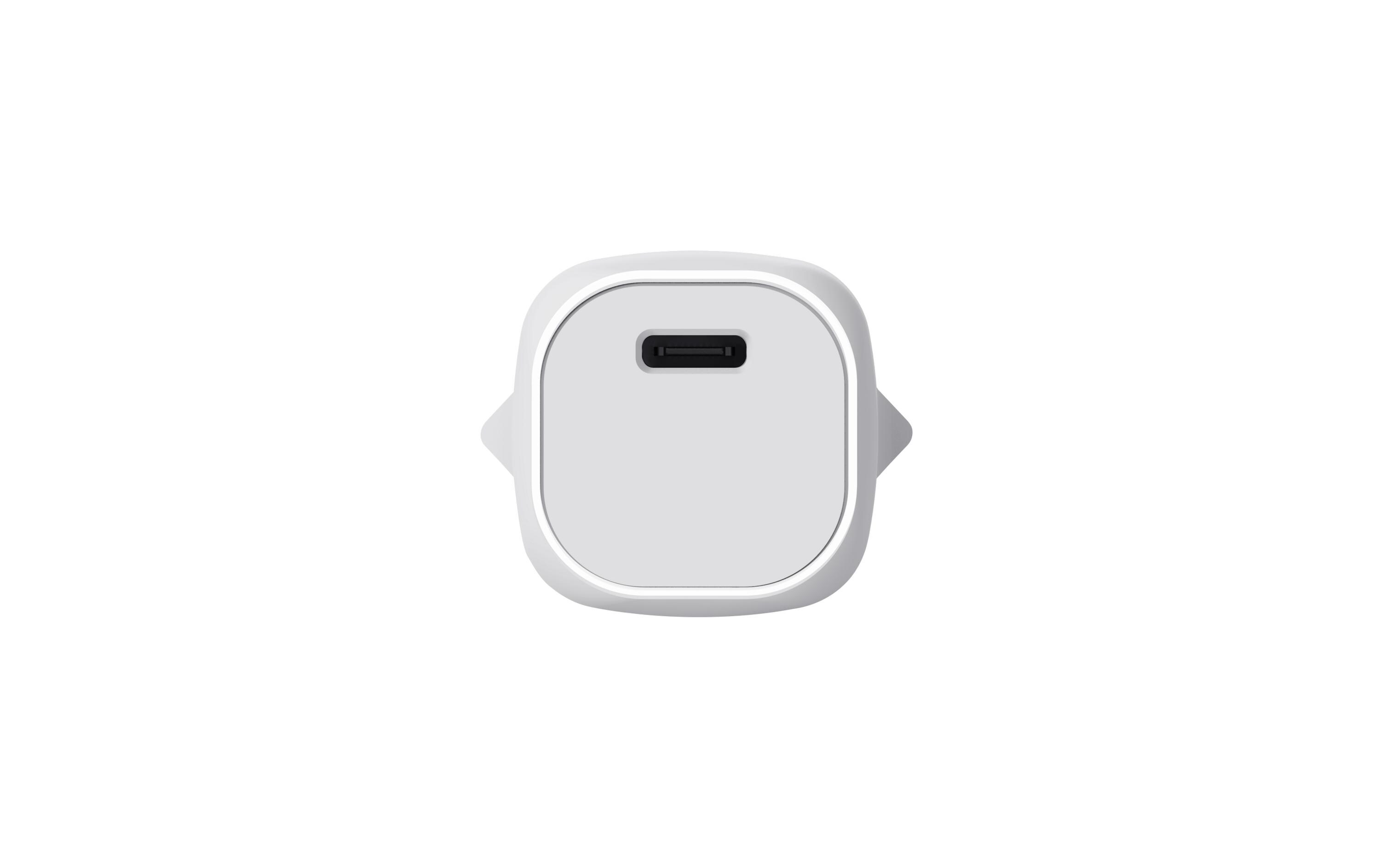 USB-Wandladegerät Maxo Ultrakleines USB-C-PD 20 W WeissKompaktes USB-C Power-Delivery-Ladegerät mit 20 W Schnellladefunktion