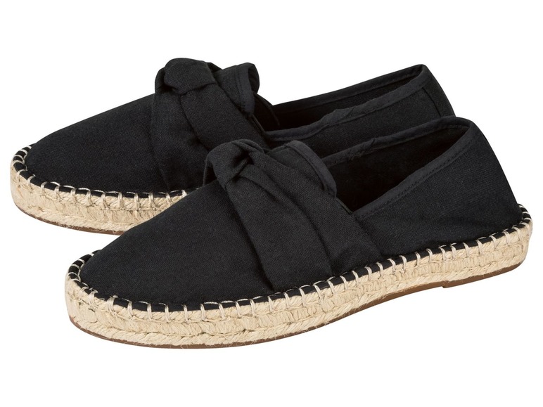 Espadrilles voor dames, linnen look