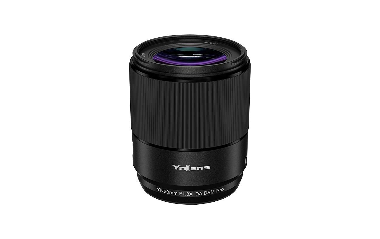 Festbrennweite YN50mm F/1.8X DA DSM Pro – Fujifilm X-Mount<br>Kompaktes Standardobjektiv