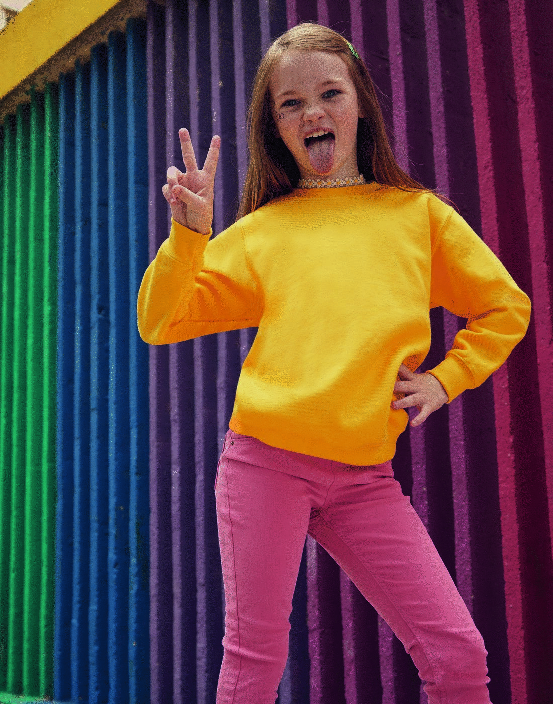 Fruit of the Loom 62-202-0 - Sweat Confortable en Coton Mélangé