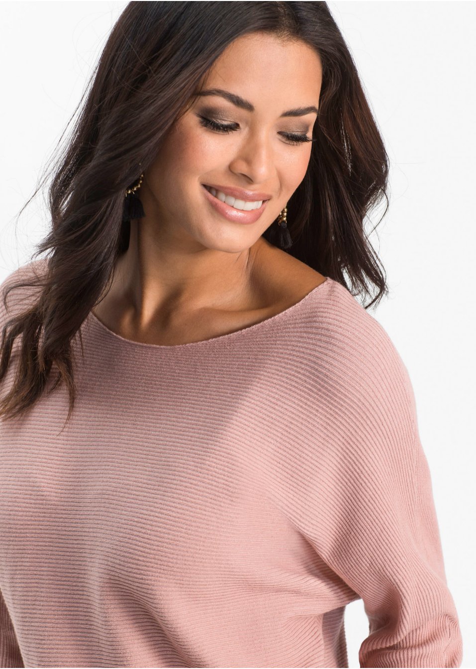 Pull oversize côtelé