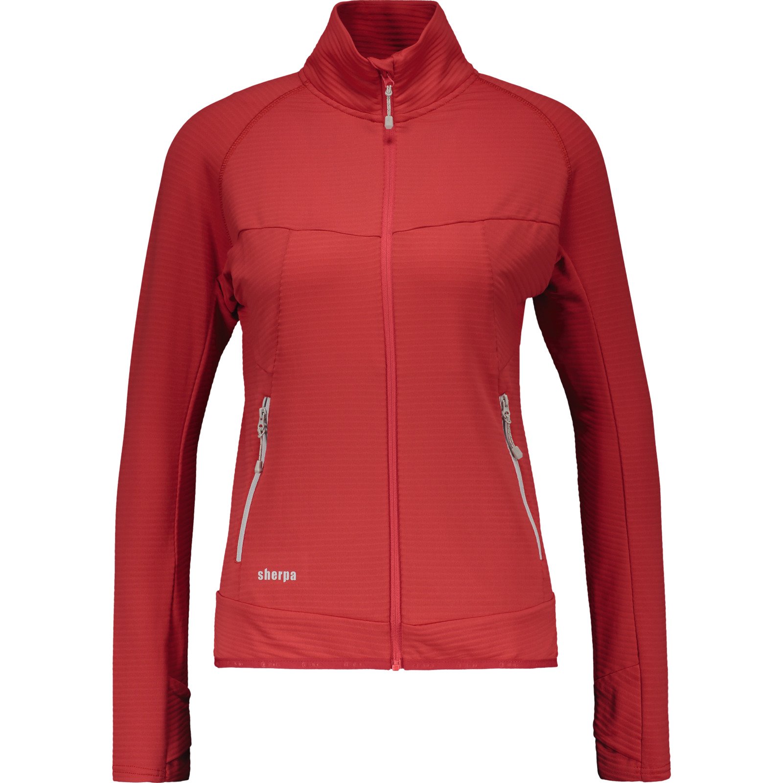 Sherpa Damen-Fleecejacke Rumtek M, rot