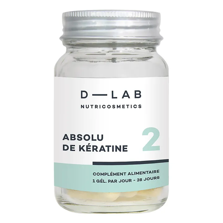 D-LAB NUTRICOSMETICS Absolu de Kératine  Complément alimentaire - 1 mois