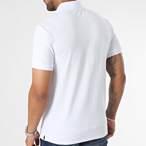 Polo Manches Courtes Blanc