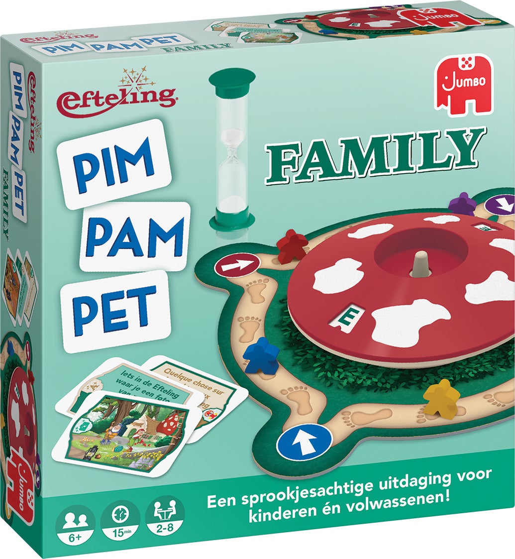 Jumbo bordspel Efteling Pim Pam Pet 6+ jr