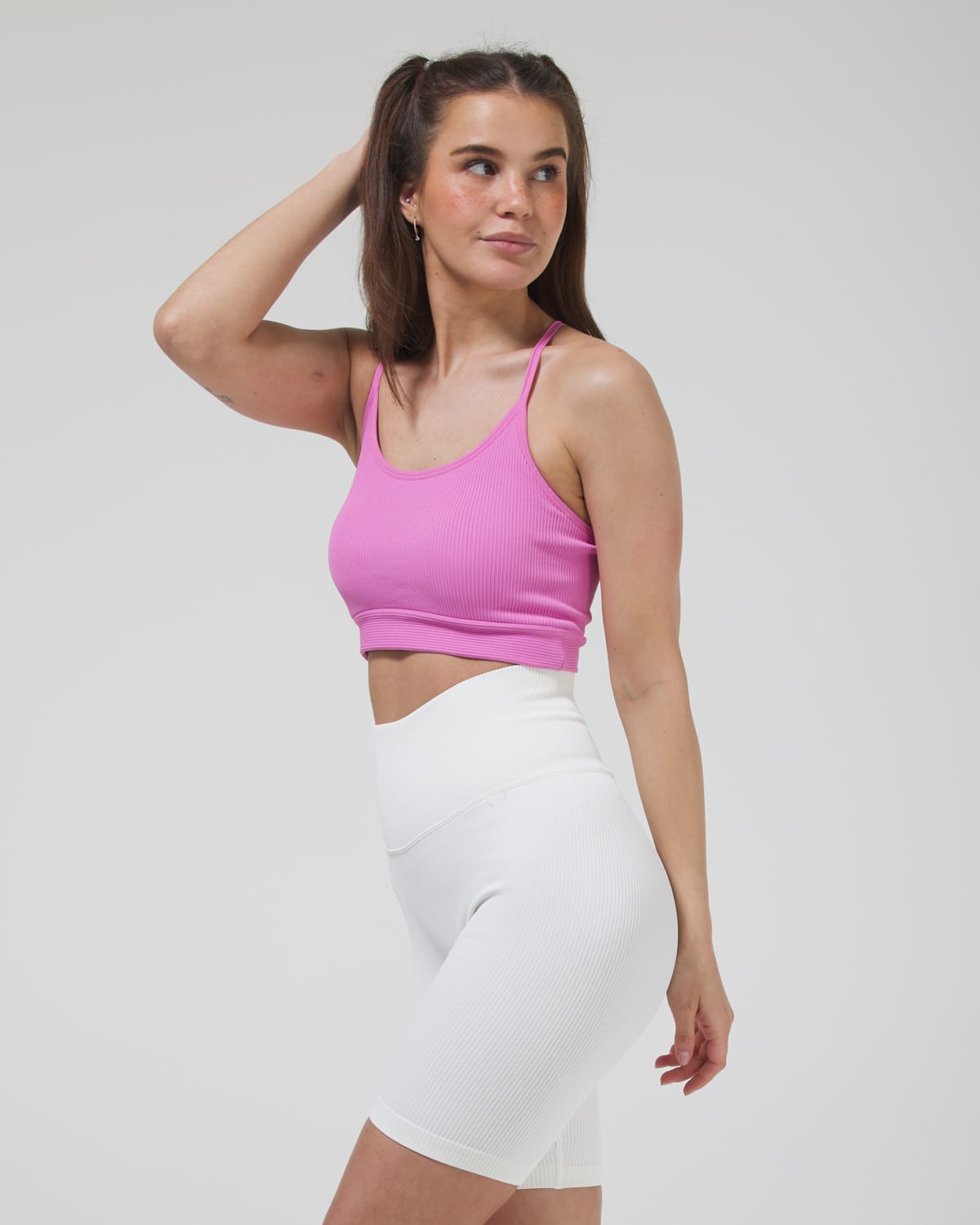 Bumpro Perfect Rib Bra Pink