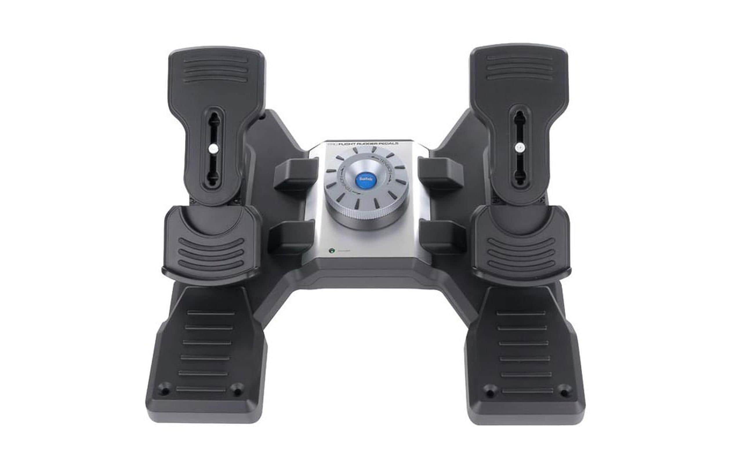 Pedalset G Saitek Flight Rudder Pedals<br>Flugsimulations-Pedale