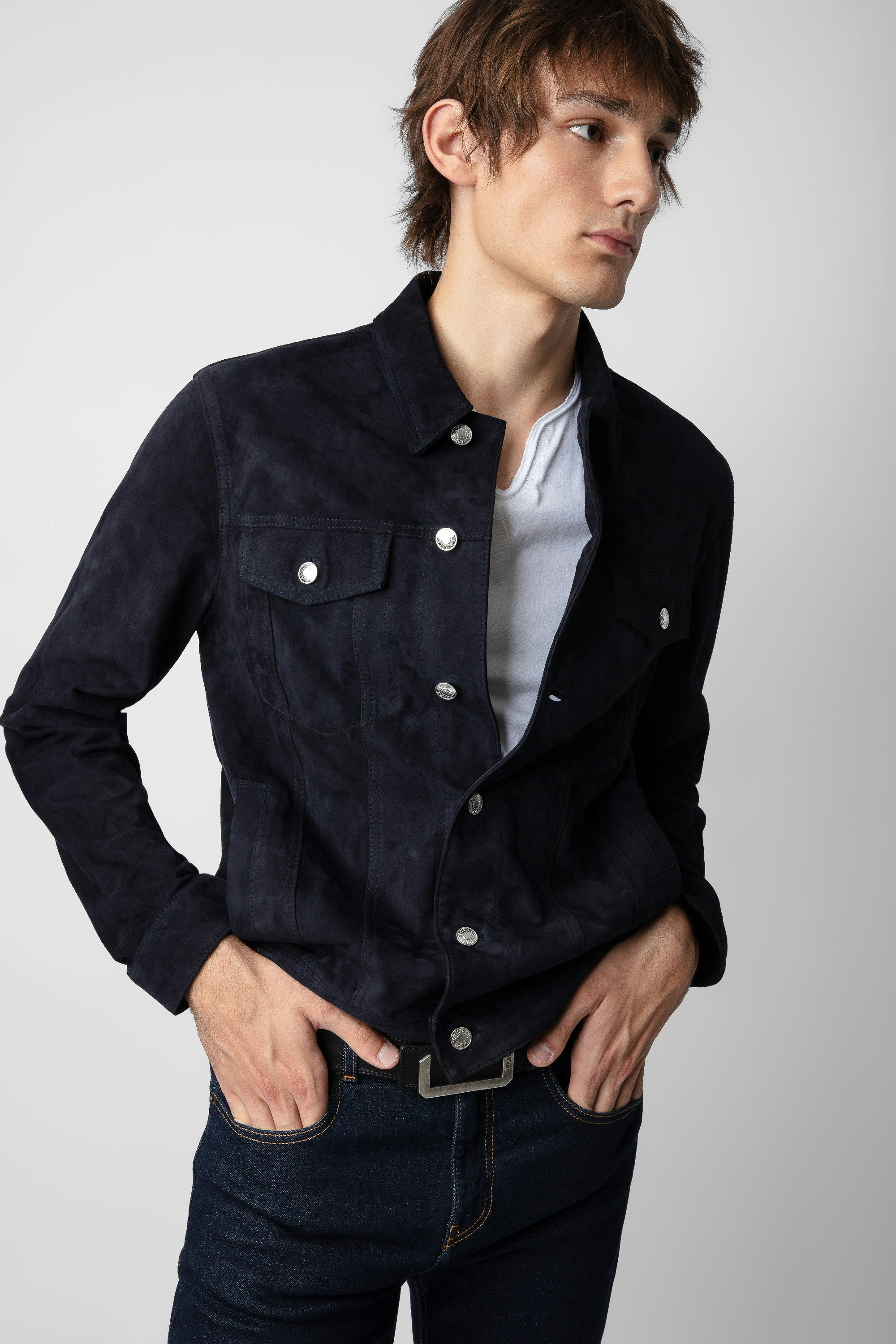 Blouson Base Daim