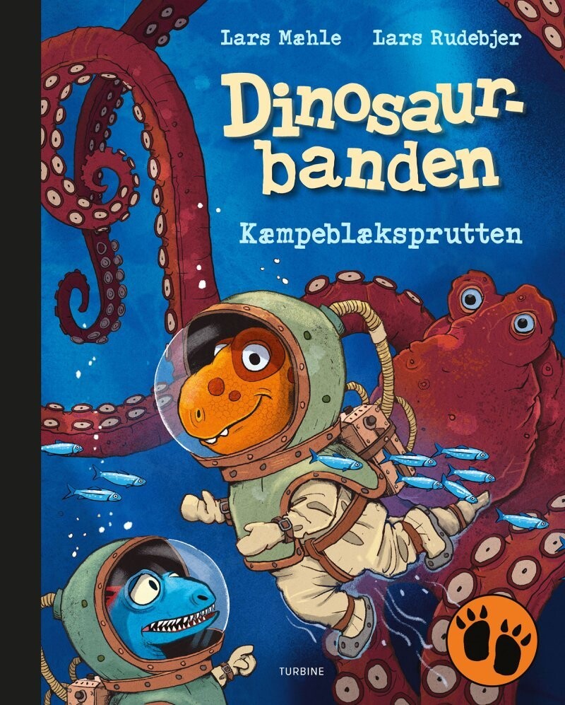 Dinosaurbanden - Kæmpeblæksprutten - Lars Mæhle - Bog