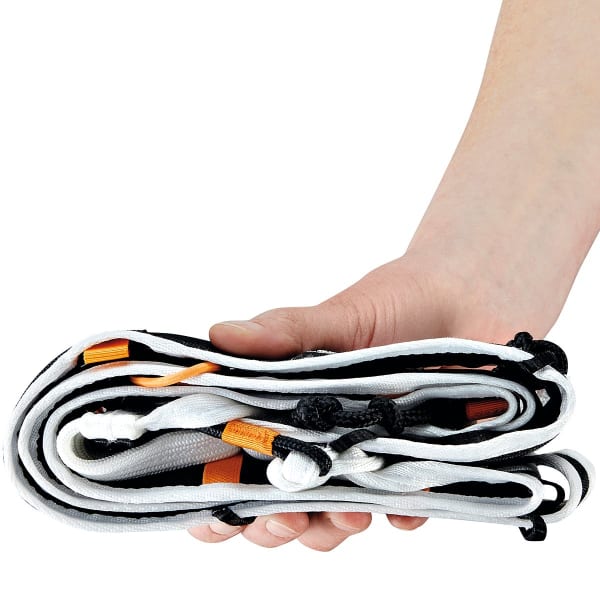 Baudrier alpinisme PETZL HARNAIS FLY WHITE/ORANGE/BLACK