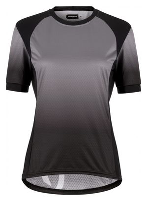 Maillot Manches Courtes Femme Assos Trail Diamond Gris