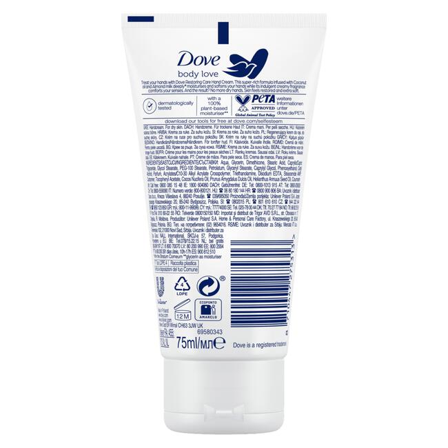 Dove Restoring Care Handcreme 75 ML