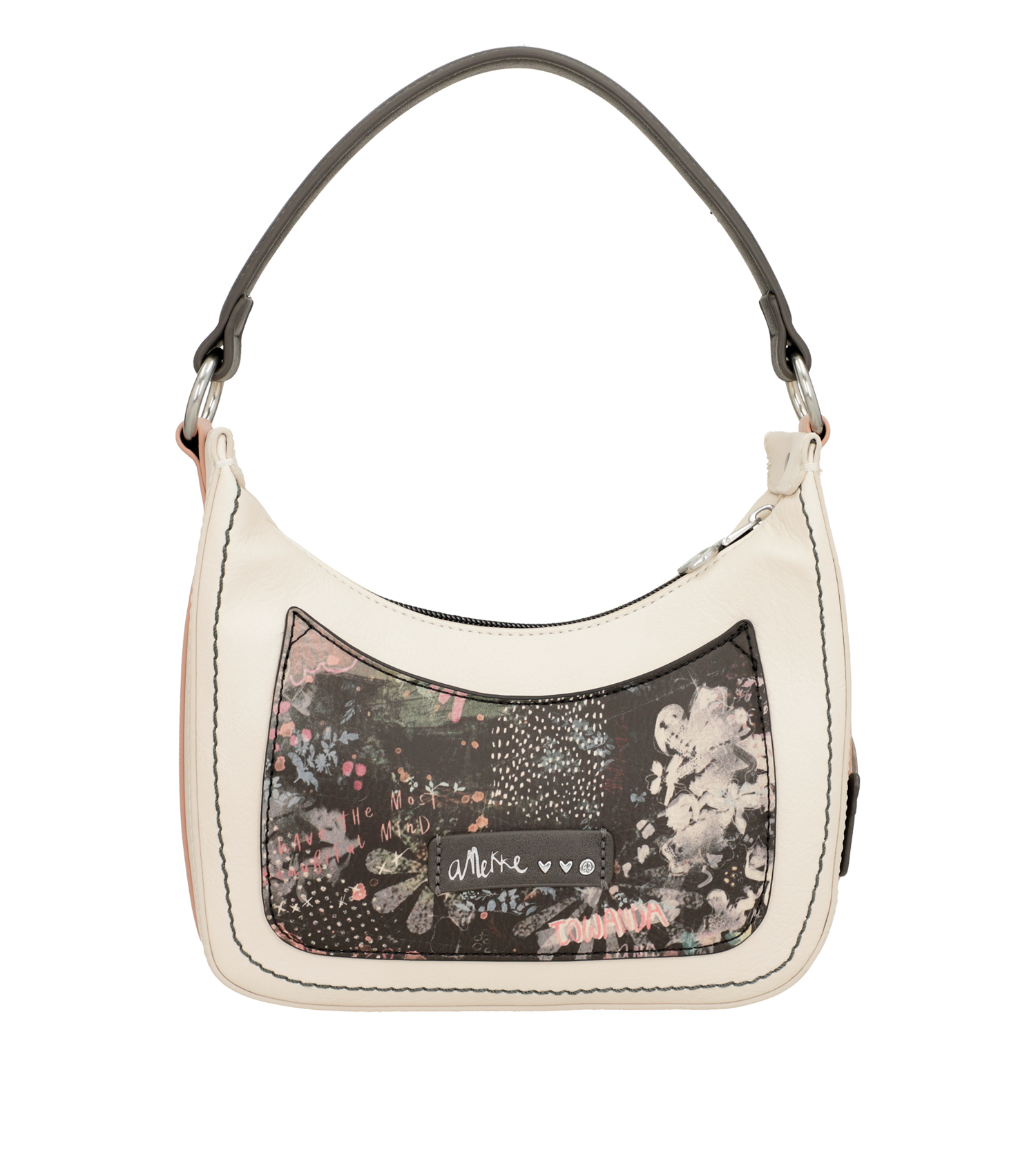 Anekke Tasche beige weiss/weiss kombi