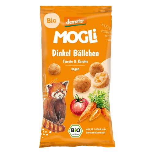 Mogli Demeter Dinkel Bällchen Tomate