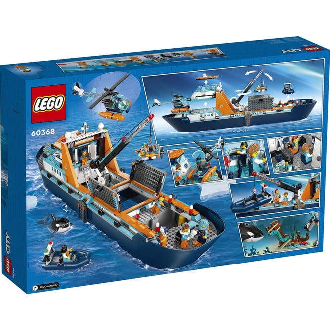 LEGO® City 60368 - Arktis-Forschungsschiff