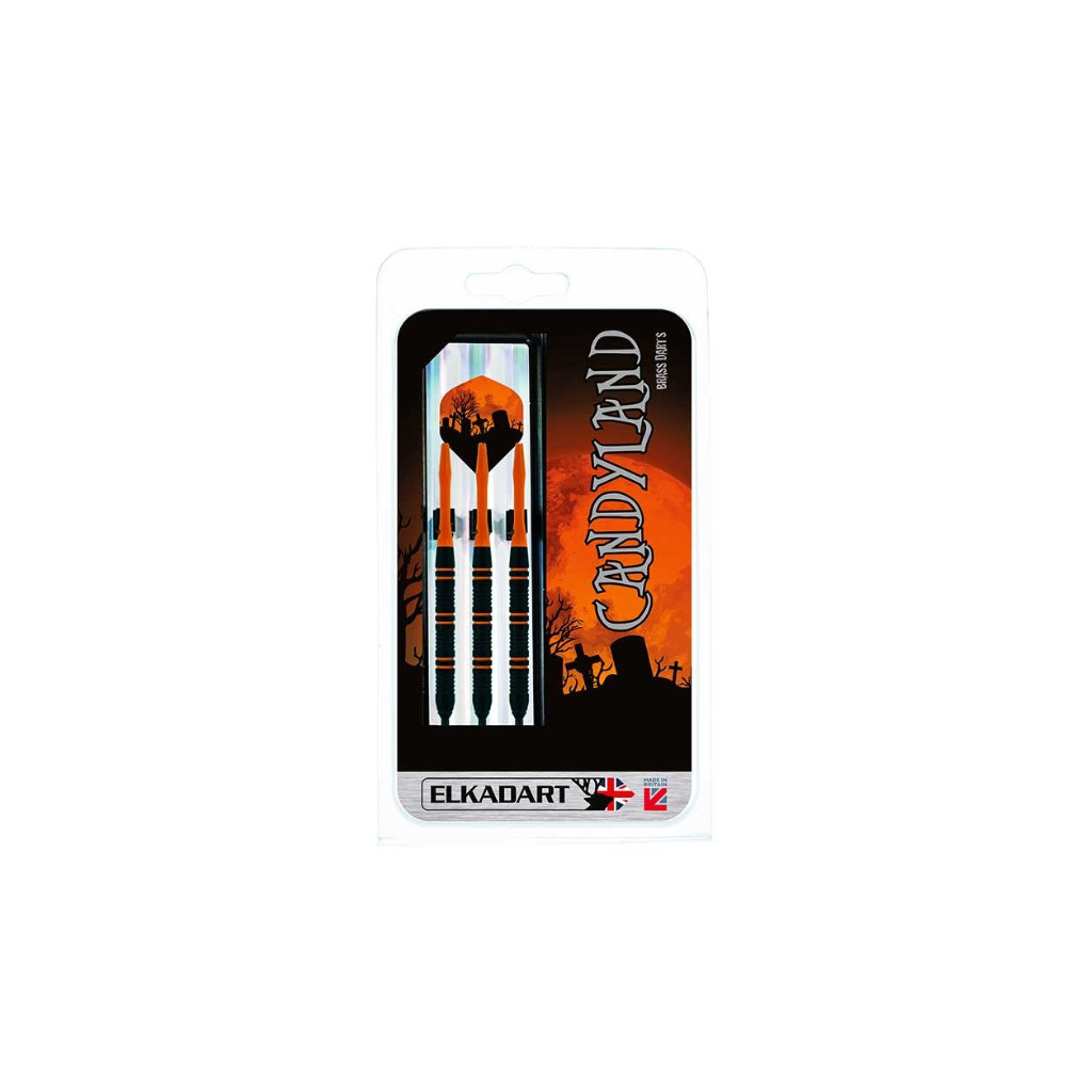Fléchettes Laiton Noir Candyland Steel 23g