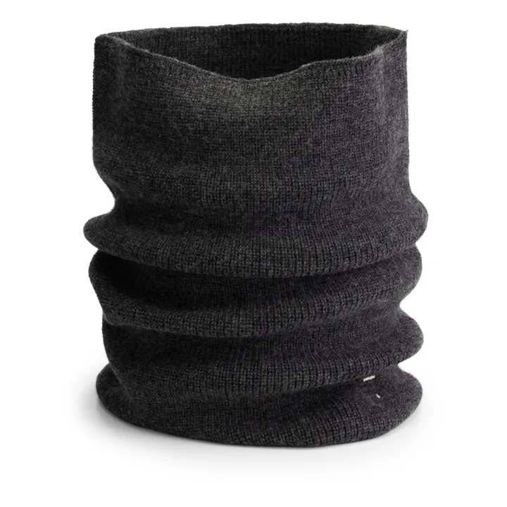 Gray Label Snood en Maille | Gris anthracite