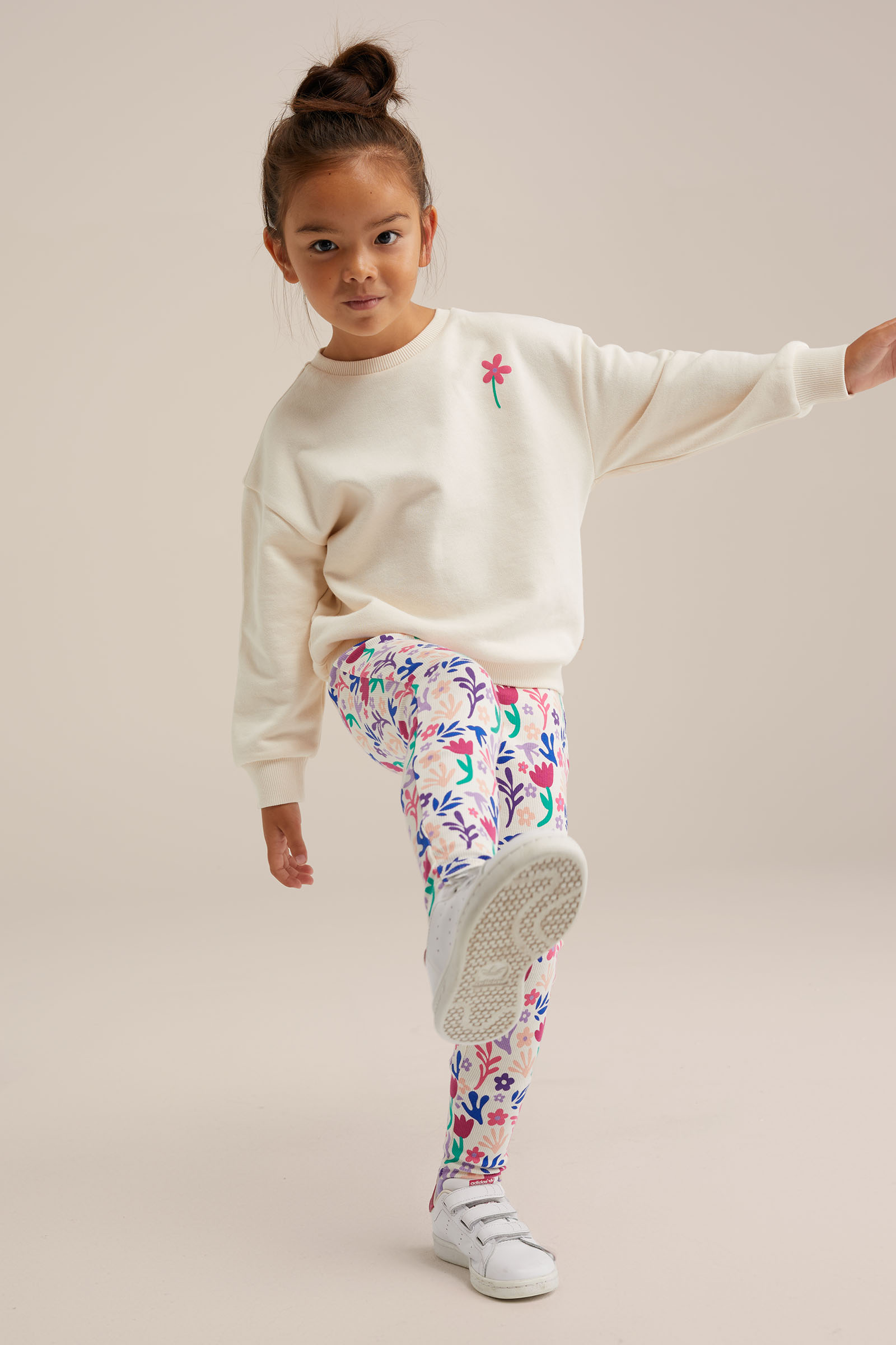 Meisjes legging met dessin WE Fashion Multikleur