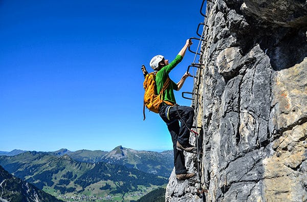 Klettersteig Kurs Schneizlreuth