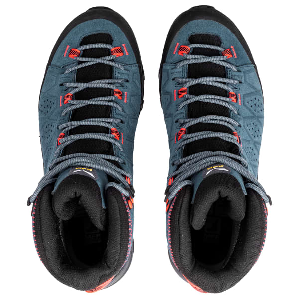 Chaussure de randonnée mid SALEWA WS ALP TRAINER 2 MID GORE-TEX JAVA BLUE/FLUO CORAL