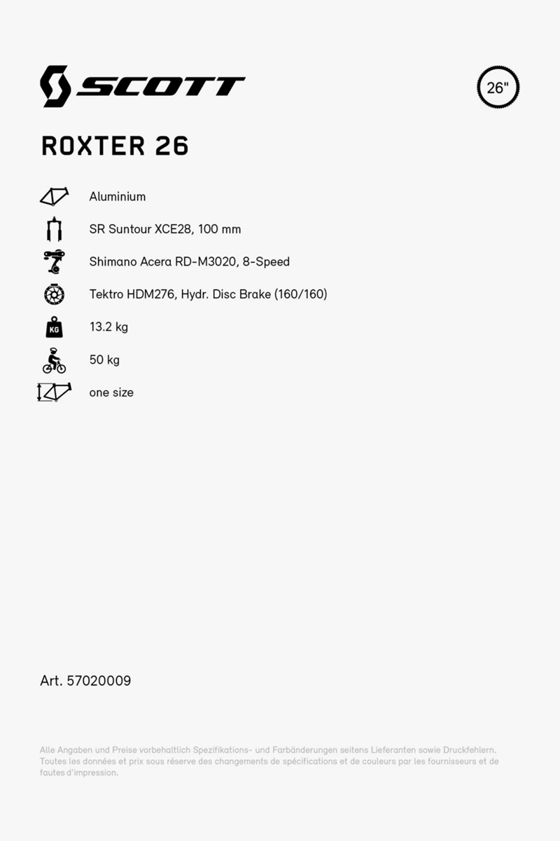SCOTT Roxter 26 Kinder Mountainbike 2023