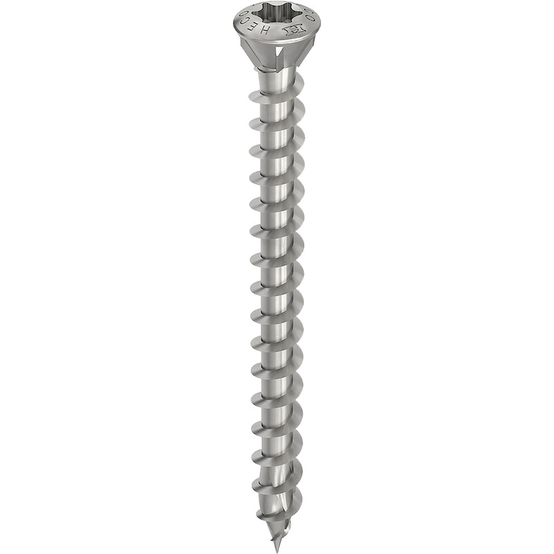 HECO TOPIX-plus glaslatschroef lenskop 3,5x40mm TX RVS