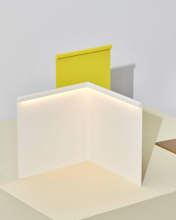 Hay LBM Corner tafellamp LED Cream White