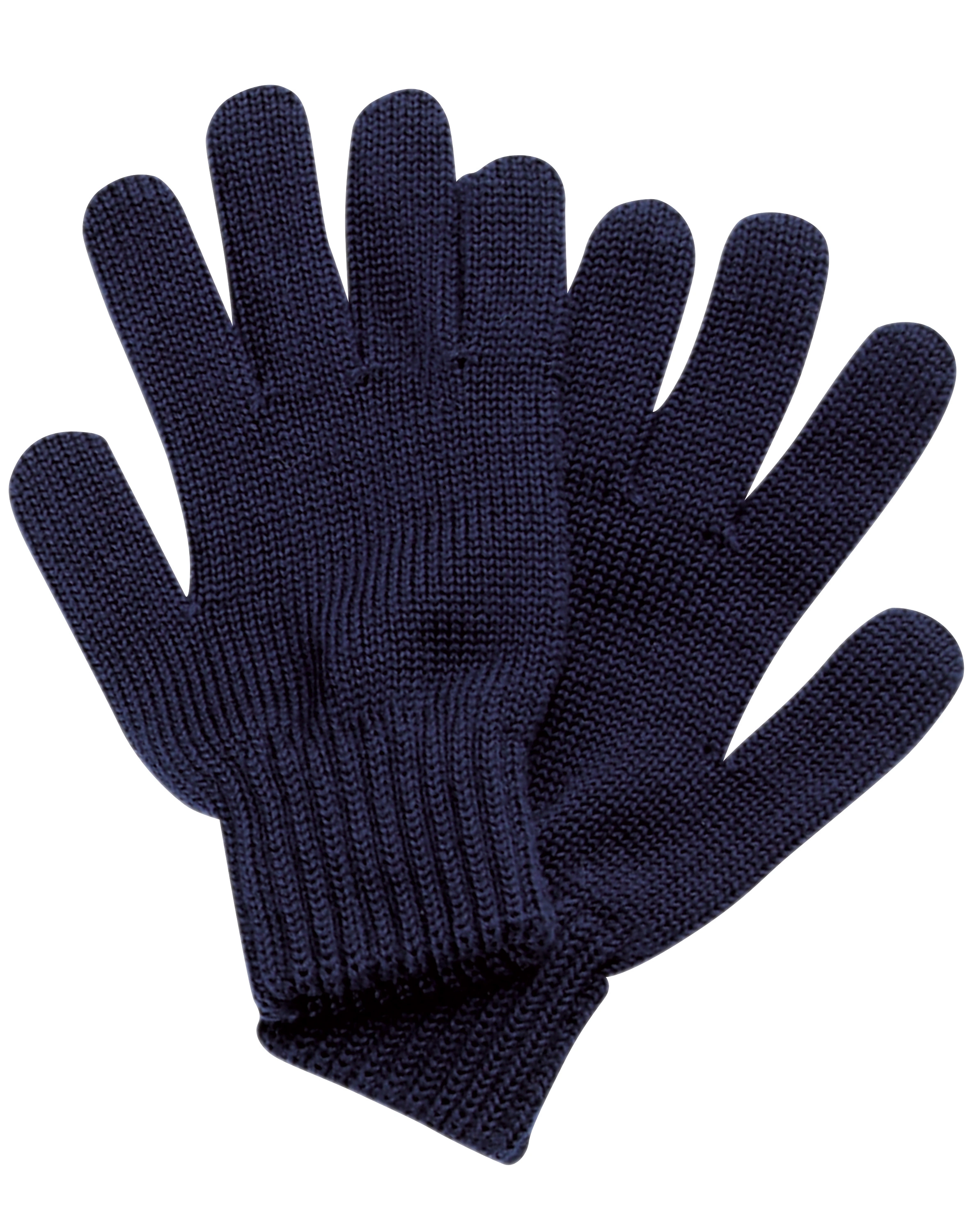 Woll-Fingerhandschuhe WILL in marine