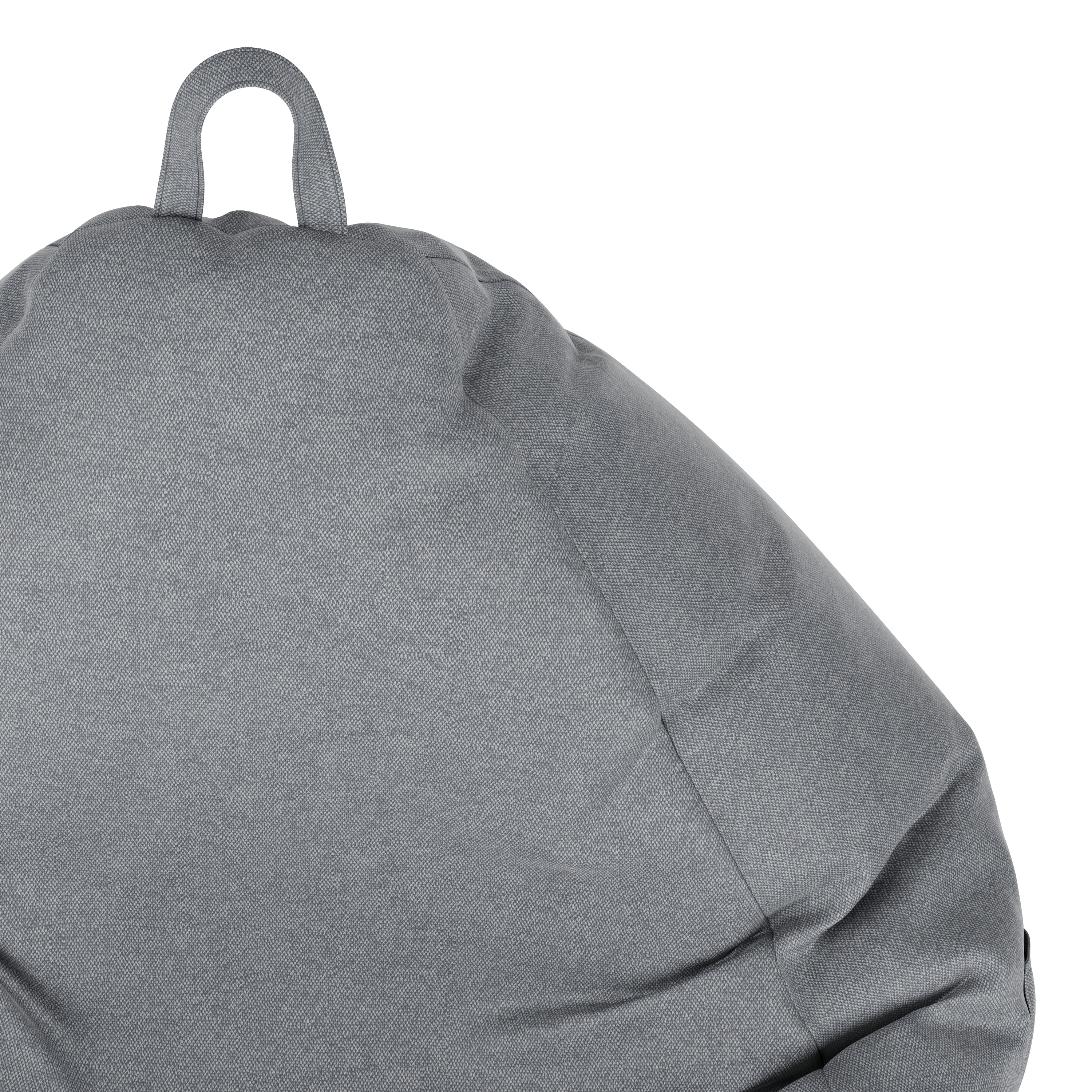 Sitzsack DROP 100 x 120 cm grau