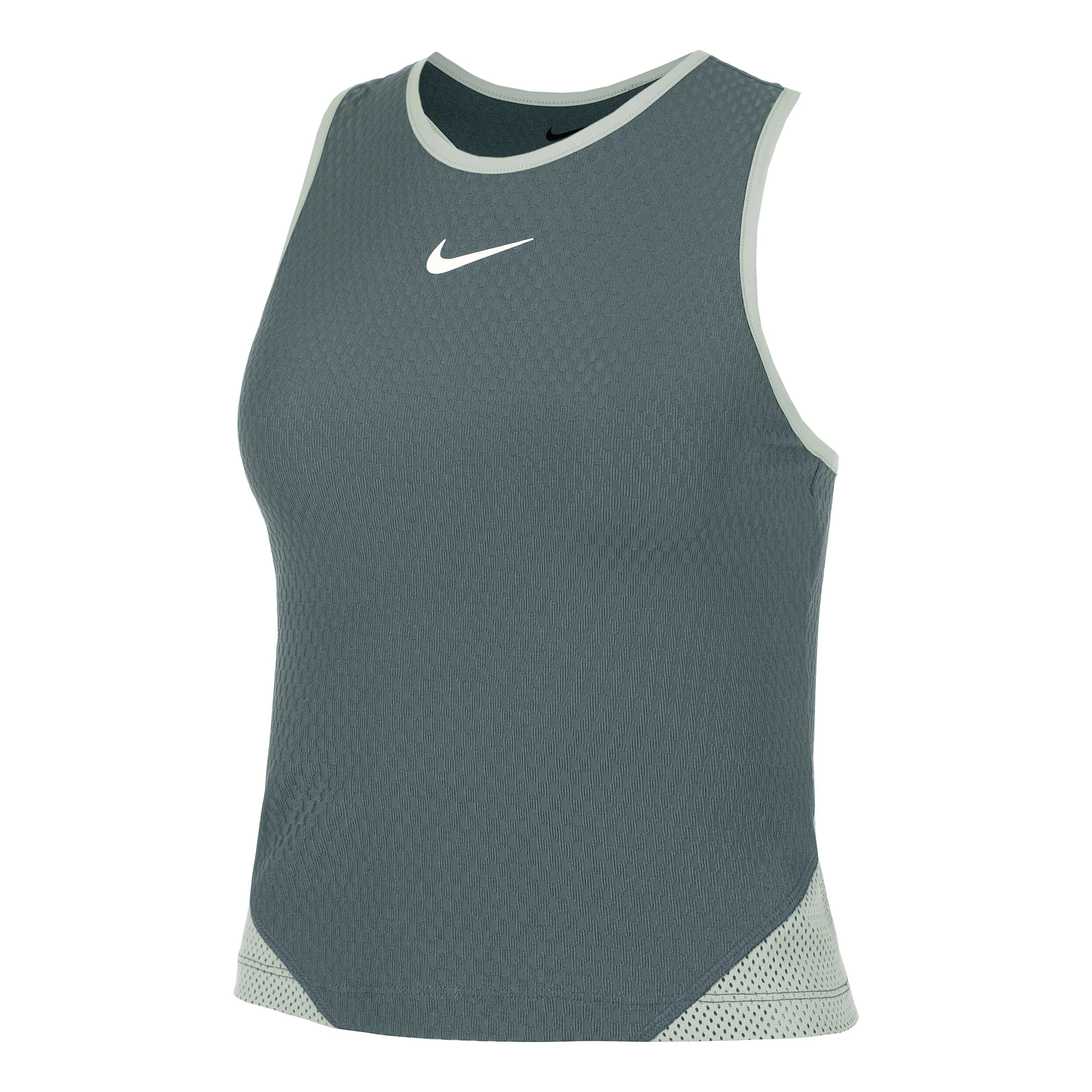 Nike Dri-Fit Court Slam Débardeur Tank Top Femmes - Vert Foncé