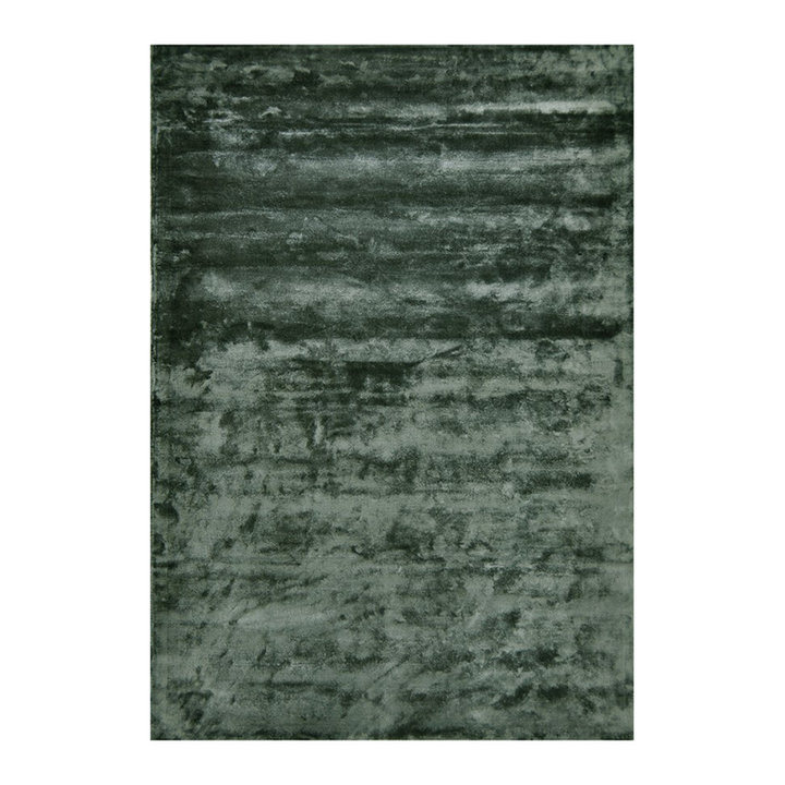 Viscose vloerkleed - Frederique Groen | Zijdezacht