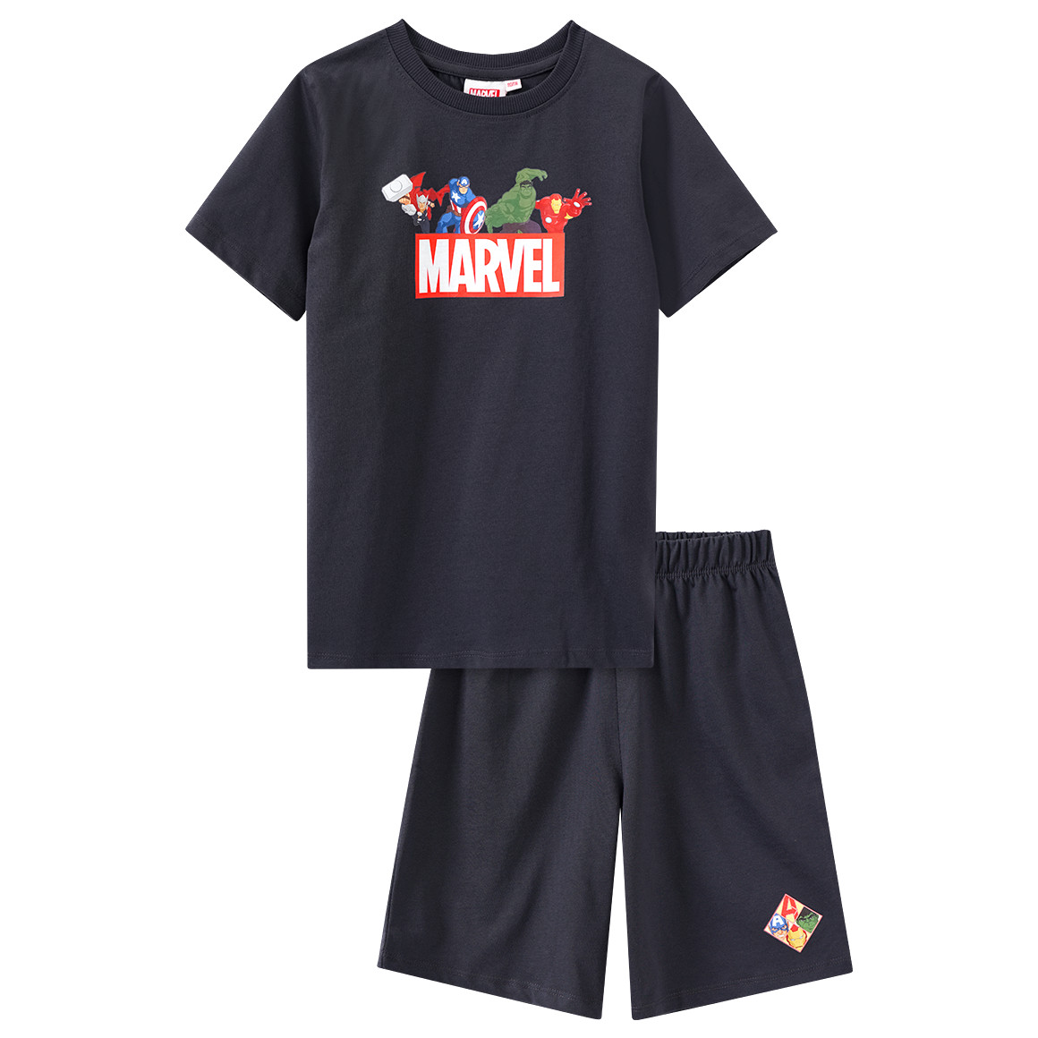 Topolino MARVEL Avengers Shorty dunkelgrau
