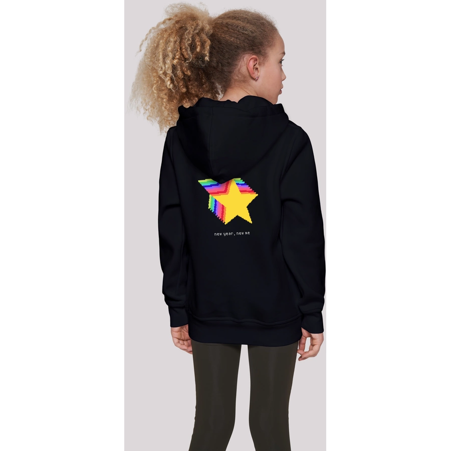 F4NT4STIC Hoodie SIlvester Party Happy People Only schwarz