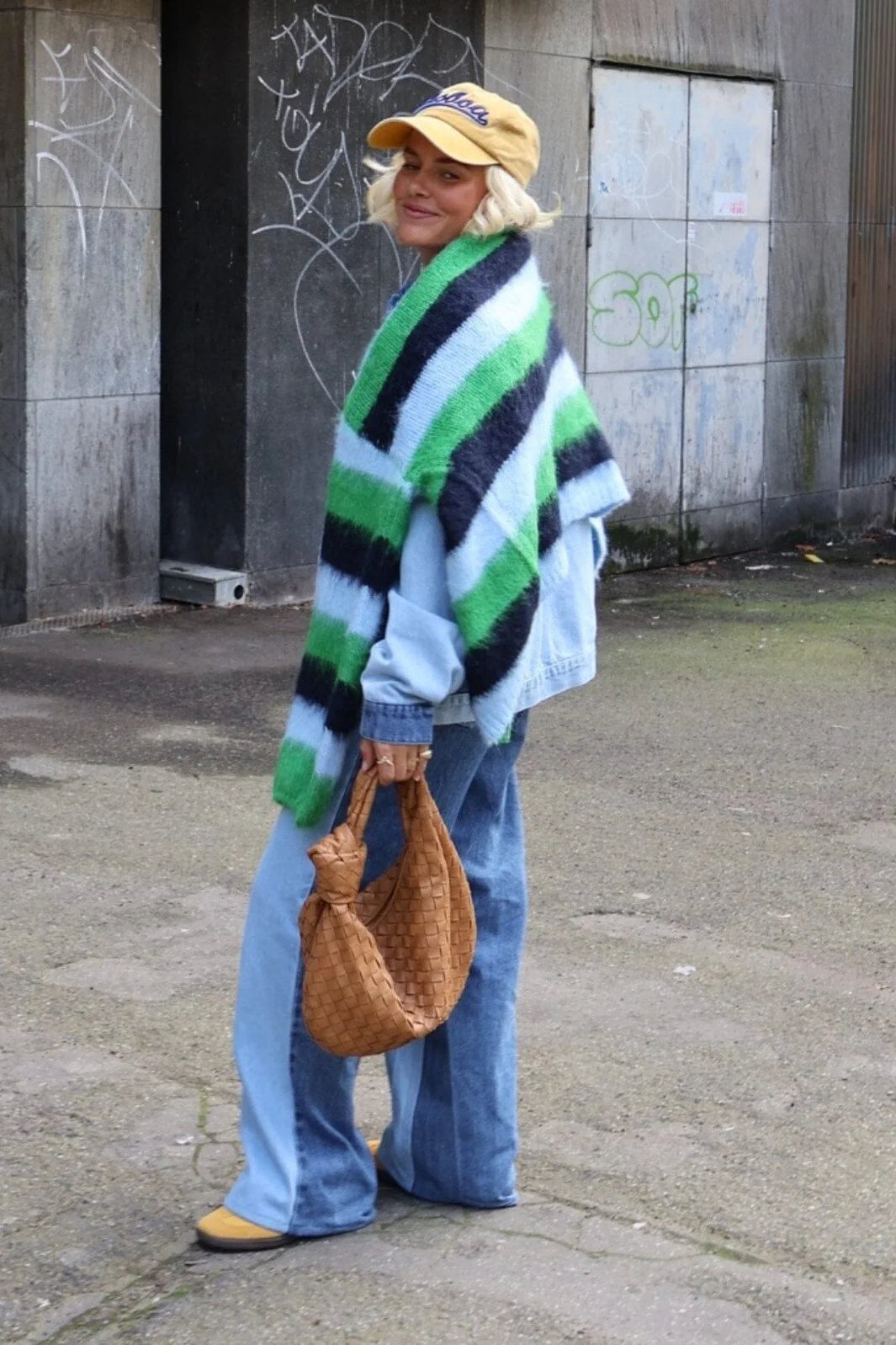 Pieces Pcficca Ls Loose Knit Cardigan Fsy 4752745 fern green navy blazer cashmere blue