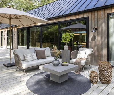 Yard Loungebord 90 x 90 x 45 cm