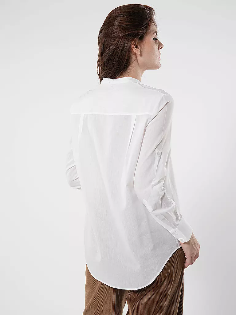 BOSS Blusenshirt C_BEFELIZE_21 weiss