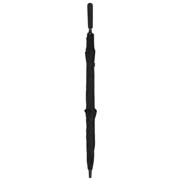 vidaXL Paraply svart 130 cm