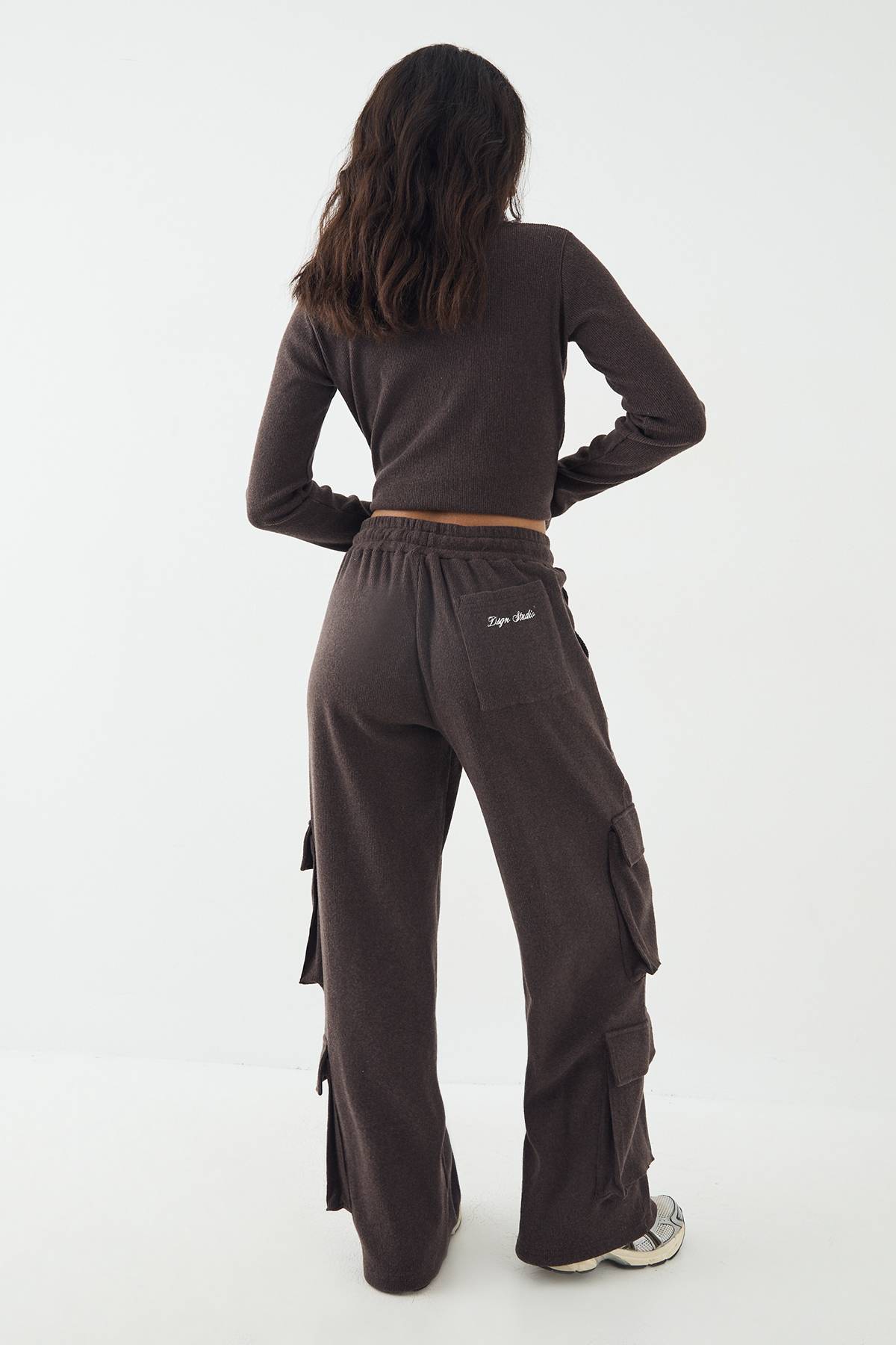 Jogging Cargo Côtelé Brossé DSGN Studio