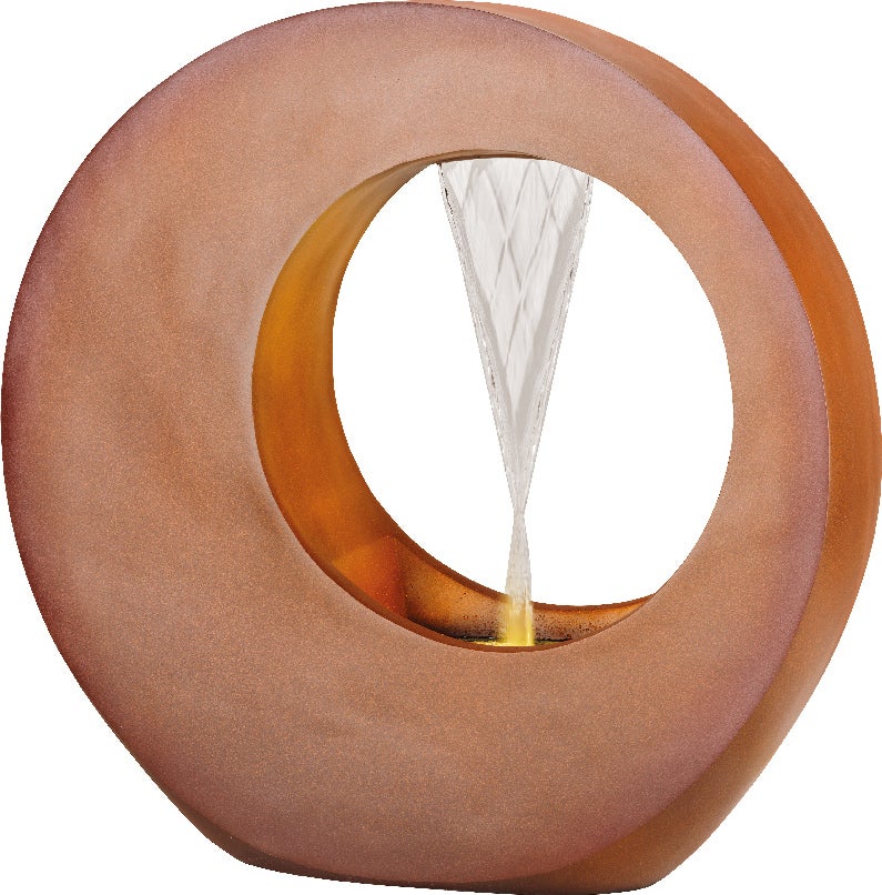 Waterornament Caatje bruin 22 x 72 x 72 cm