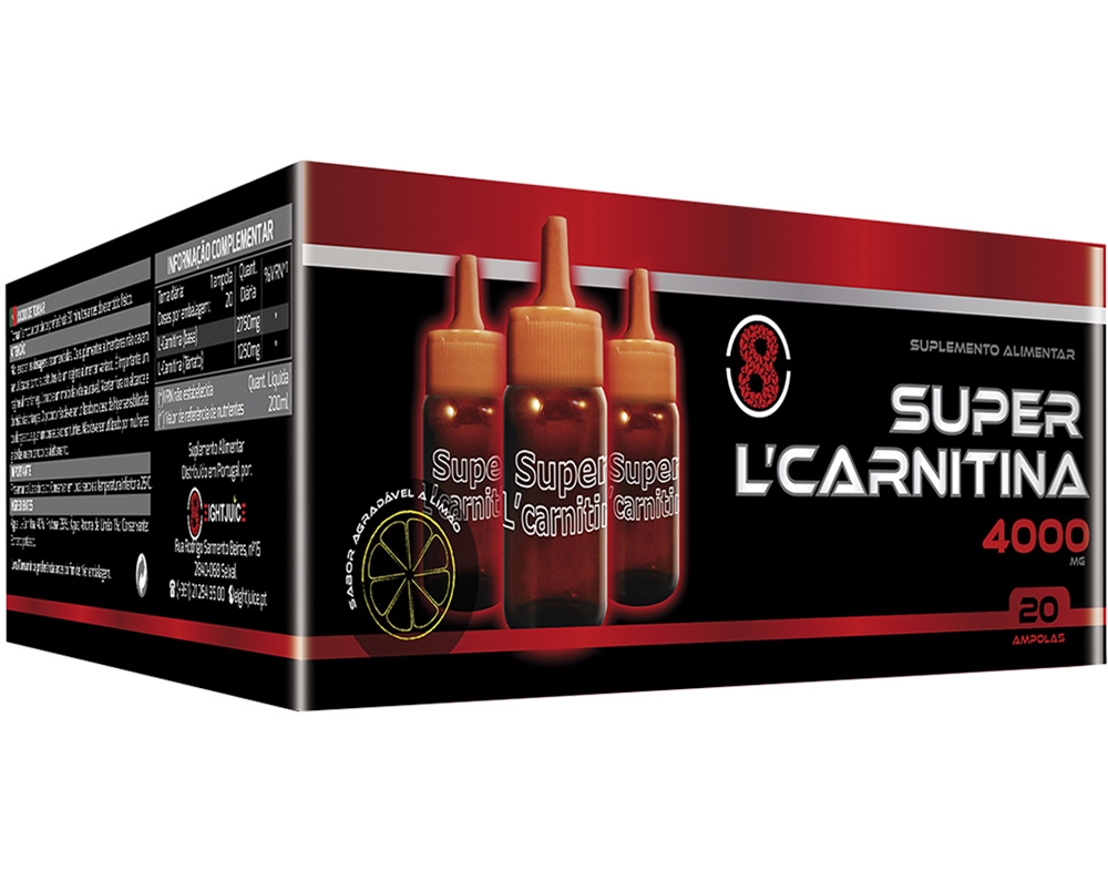 SUPLEMENTO FHARMONAT SUPER L'CARNITINA 4000 20UN